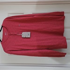 Men's Coastal Cotton Henley Shirt